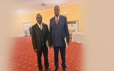 Brazzaville, l’Amb. Jean Pierre Onday presente alla cerimonia ufficiale degli auguri al Presidente della Repubblica del Congo