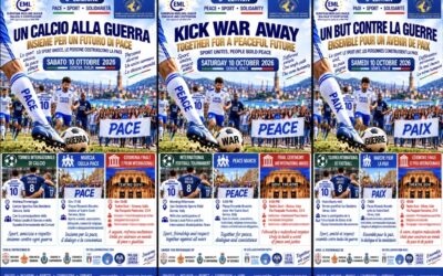 DOMANI A GENOVA, ITALIA, “UN CALCIO ALLA GUERRA”: CON L’ALTO PATROCINIO WOS-IPSP, SPORT E DIALOGO AL SERVIZIO DELLA PACE